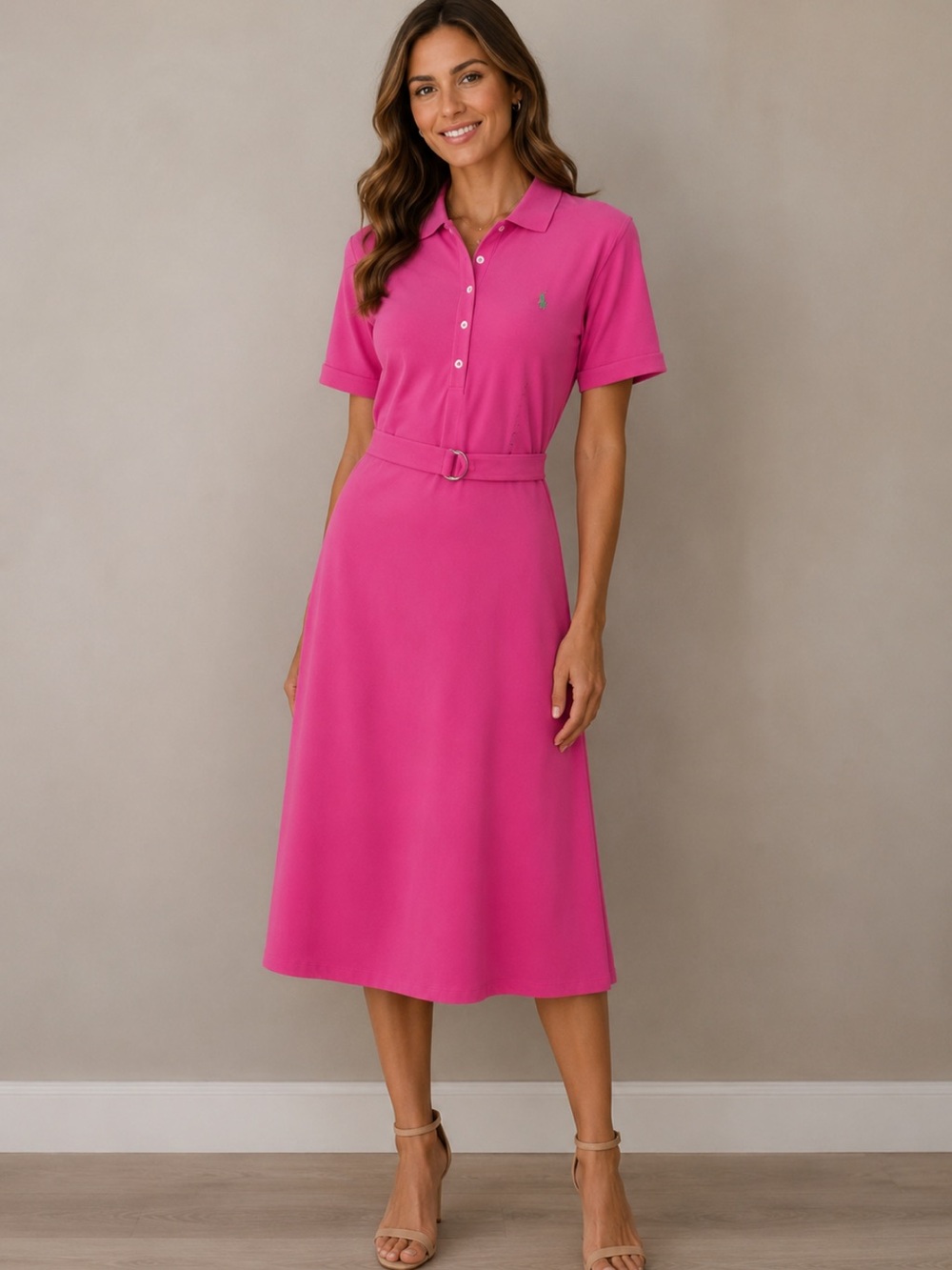 Ralph Lauren Pink Polo Dress (NWT)